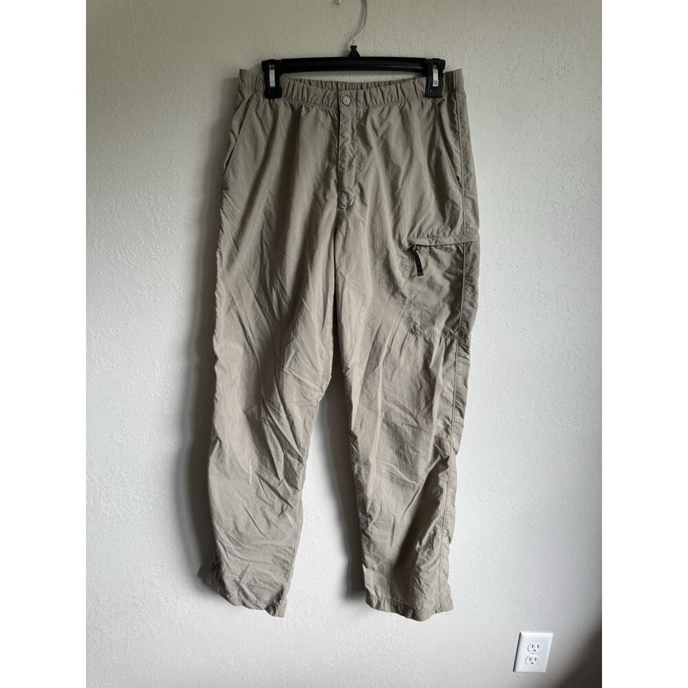 The North Face Gray Tan Stow Pocket Cargo Straight Leg Pants Womens M Gorpcore